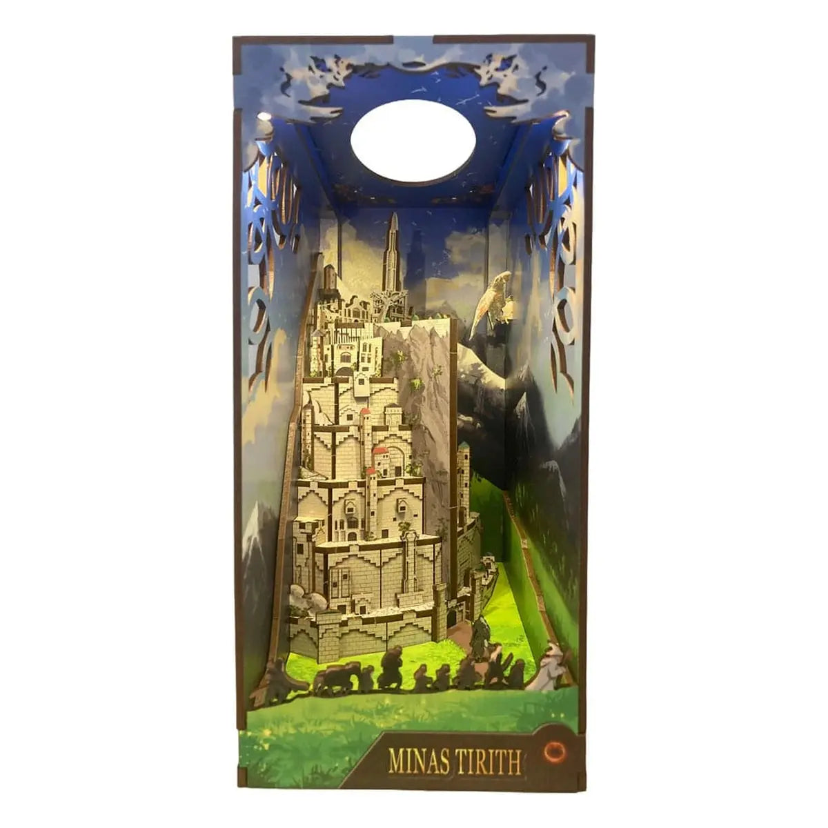 Le Seigneur des anneaux maquette Book Nook Tiny Adventures Minas Tirith 23 cm - Image 3