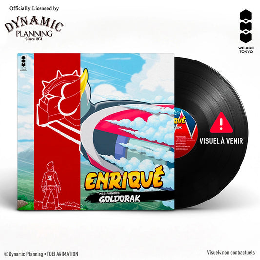 Goldorak We Are Tokyo Enrique Lp Noir - Image 1