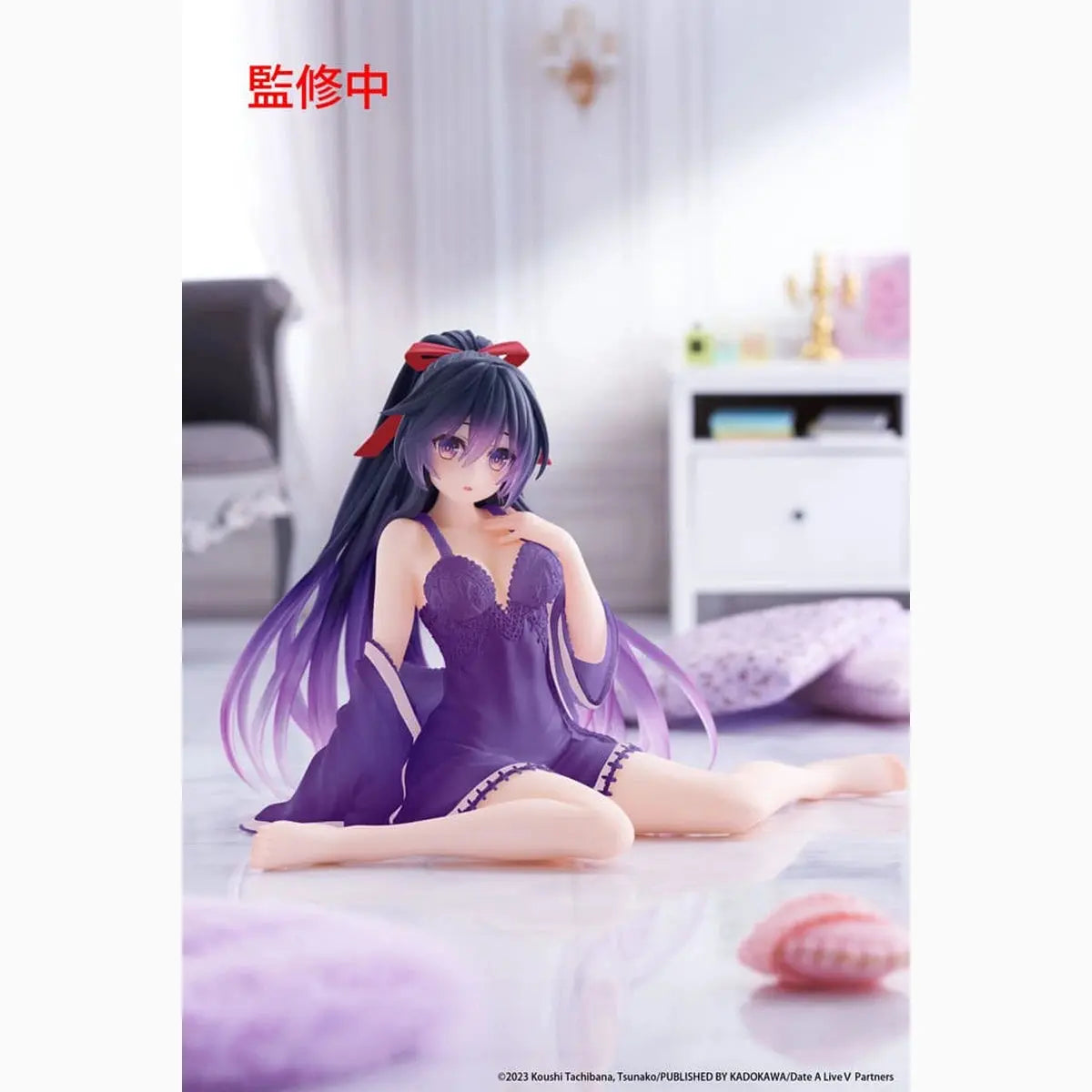 Date A Live V statuette PVC Desktop Cute Figure Tohka Yatogami Nightwear Ver. Renewal 13 cm - Image 3
