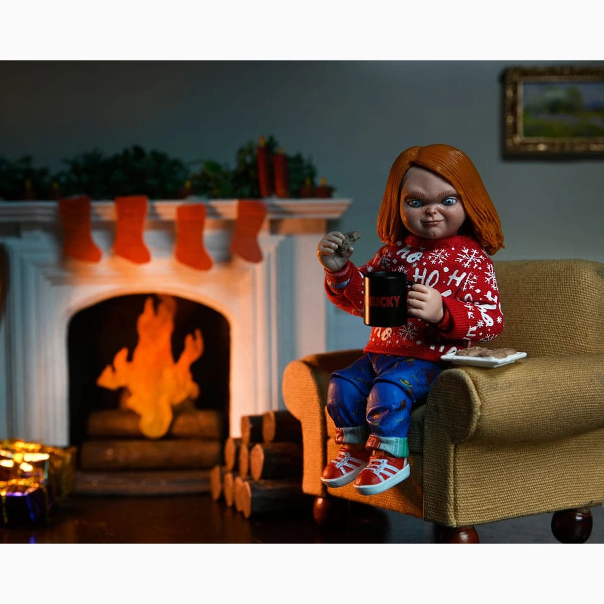 Chucky (série télévisée) Ultimate figurine Chucky (Holiday Edition) 18 cm - Image 5