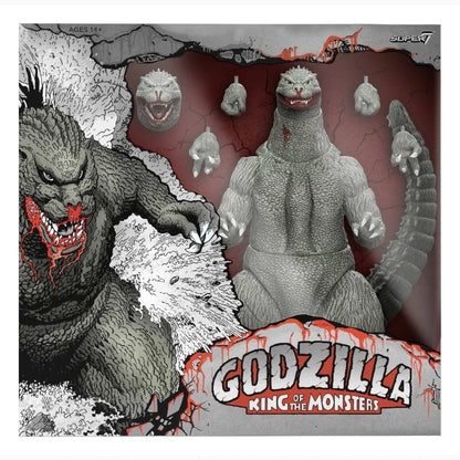 Godzilla (1989) Toho Ultimates figurine - Godzilla (Greyscale Comic Book - Thirsty for Blood) 24 cm - Image 1