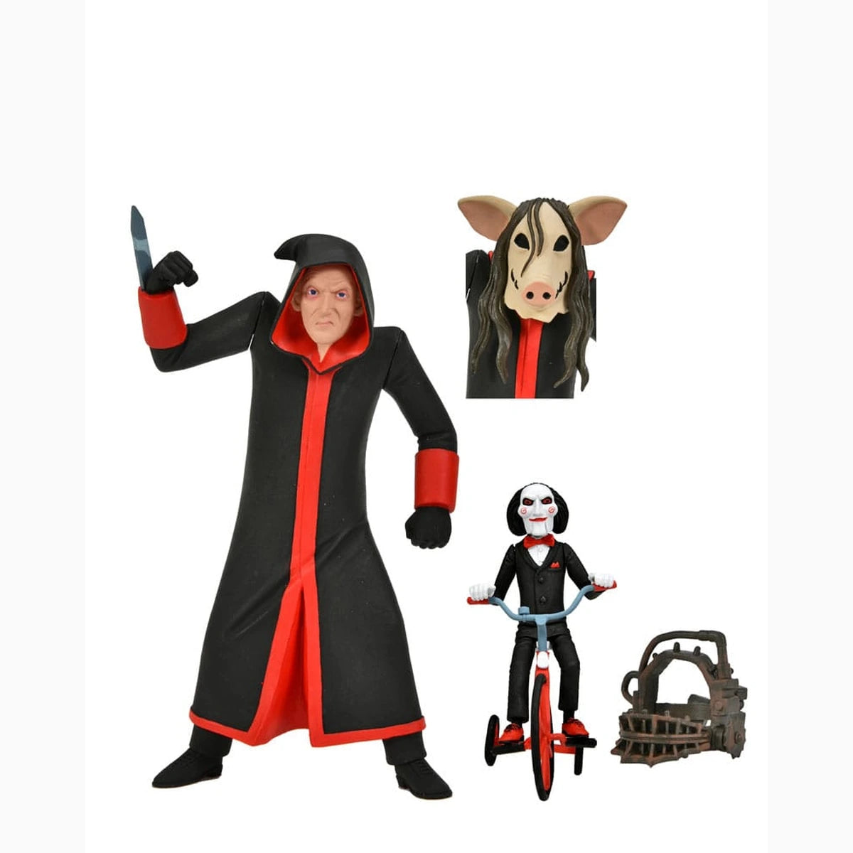Saw Toony Terrors figurine Jigsaw Killer with Billy and Tricycle Boxed Set 15 cm - Image 3