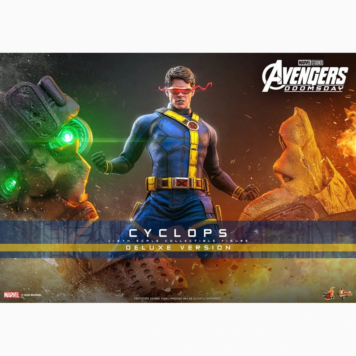 Avengers: Doomsday Movie Masterpiece figurine 1/6 Cyclops (Deluxe Version) 30 cm - Image 3