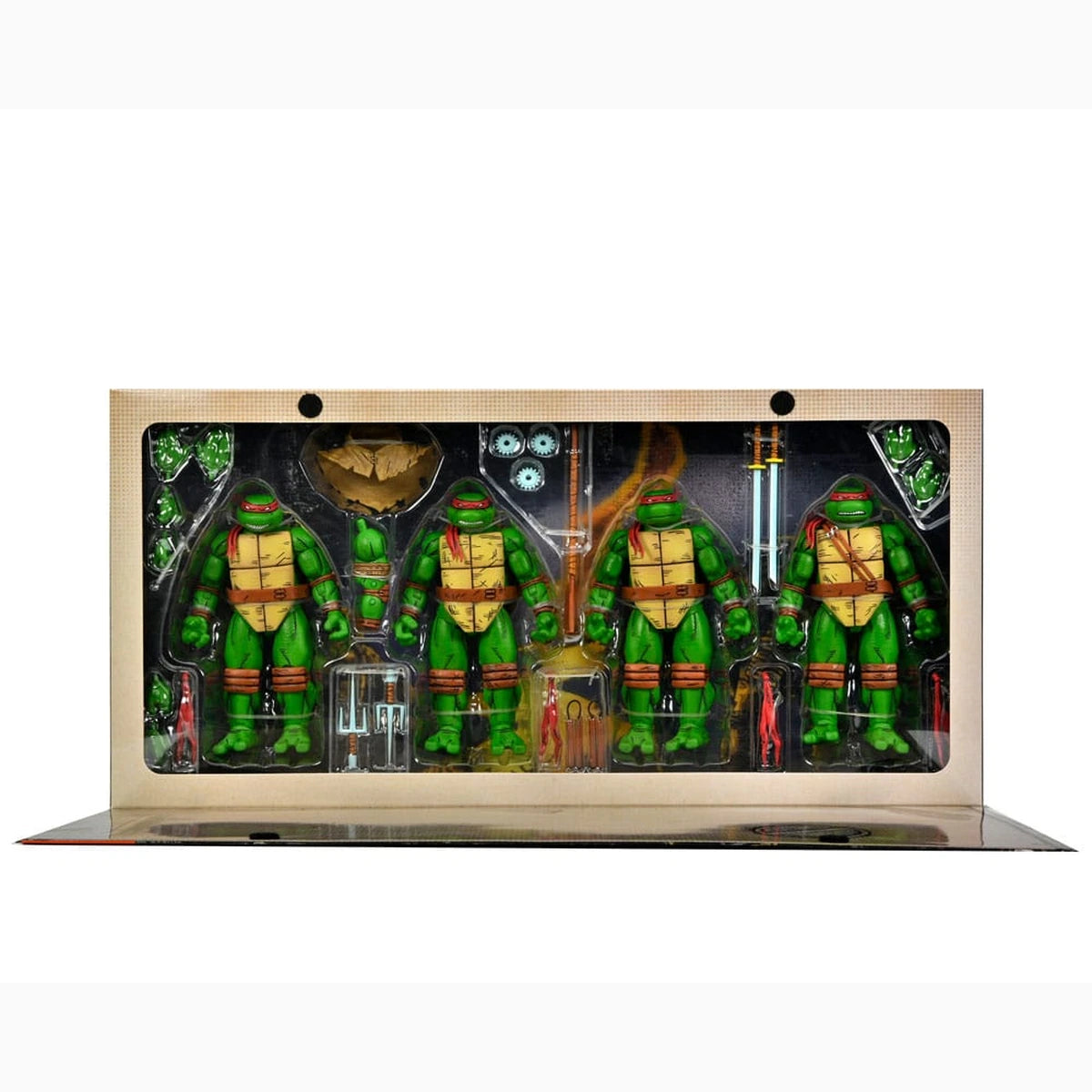 Teenage Mutant Ninja Turtles (Mirage Comics) pack 4 figurines Leonardo, Raphael, Michelangelo, Donatello 18 cm - Image 6