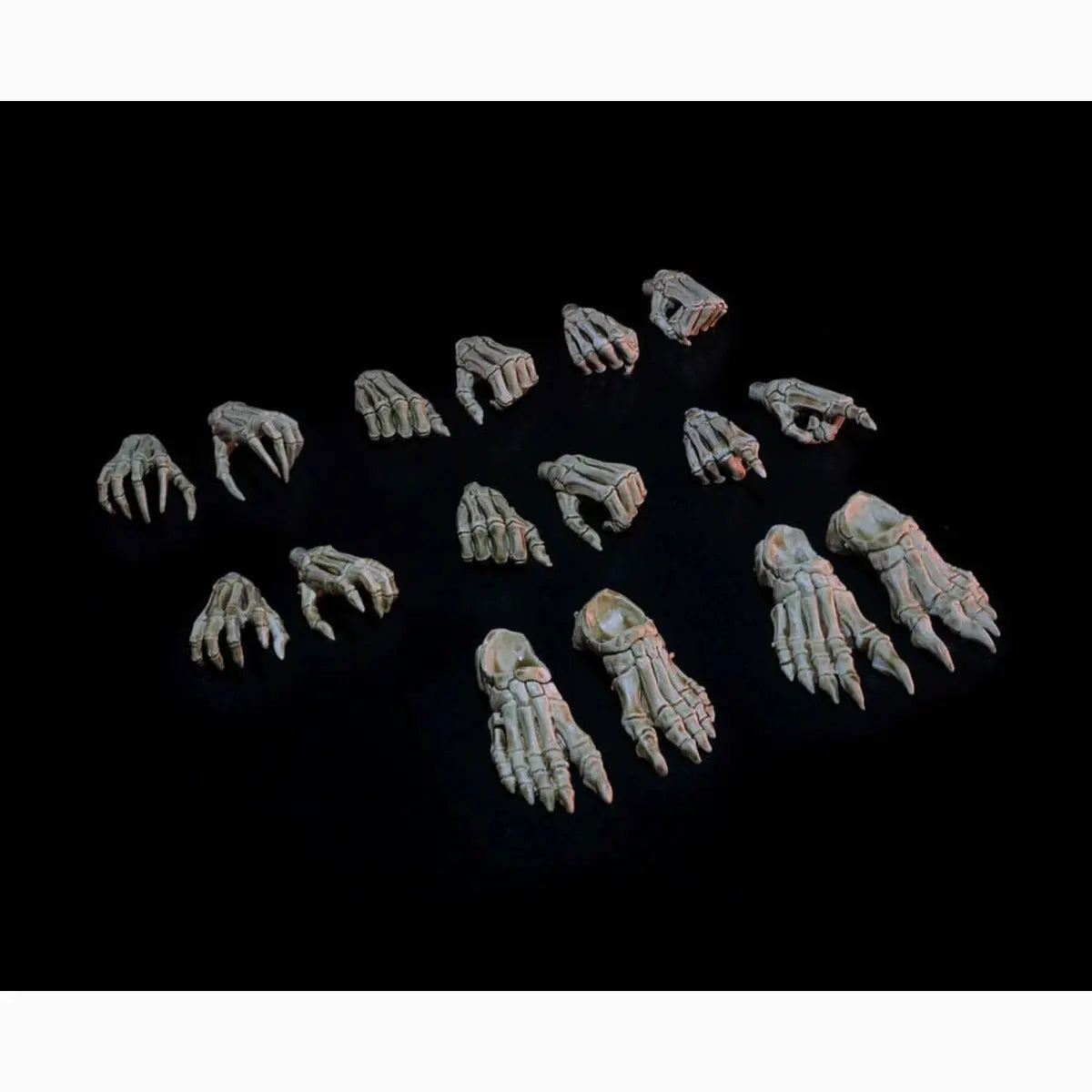 Mythic Legions: Necronominus accessoires pour figurines Skeletons of Necronominus Hands/Feet Pack - Image 1