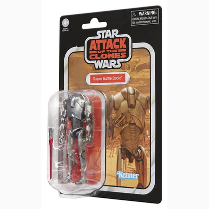 Star Wars Episode II Vintage Collection figurine Super Battle Droid 10 cm - Image 4