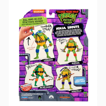 Ninja Turtles: Teenage Years Figurine Ninja Shouts Leonardo 14 cm - Image 4