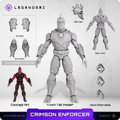 Legendari figurine 1/10 Crimson Enforcer 18 cm - Image 5