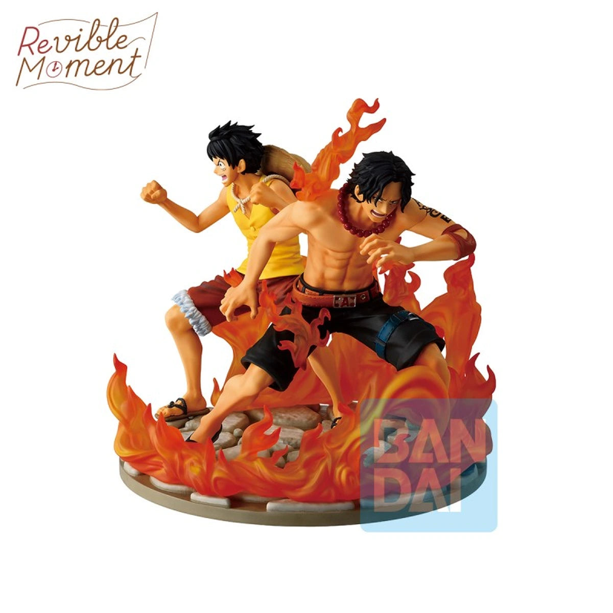 ONE PIECE - ICHIBANSHO FIGURE DRAMATIC MEMORIES - ACE & LUFFY - Image 1