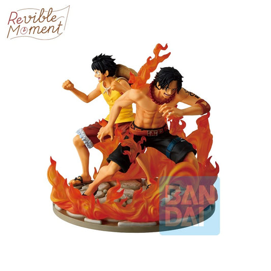 ONE PIECE - ICHIBANSHO FIGURE DRAMATIC MEMORIES - ACE & LUFFY - Image 1