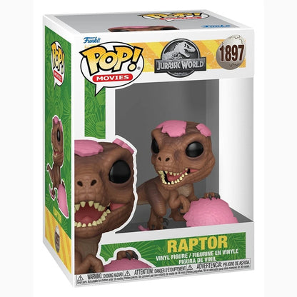 Jurassic Park POP! Movies Vinyl figurine SPRG- Raptor 9 cm - Image 4