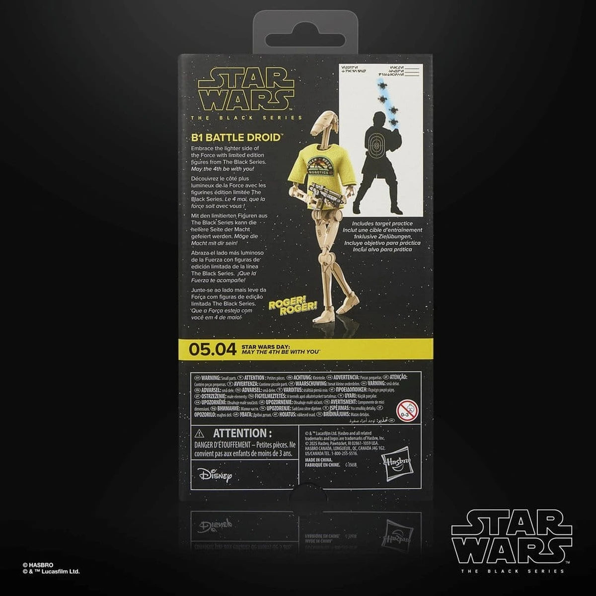 Star Wars Black Series figurine B1 Battle Droid May the 4th Be With You 15 cm - Image 7