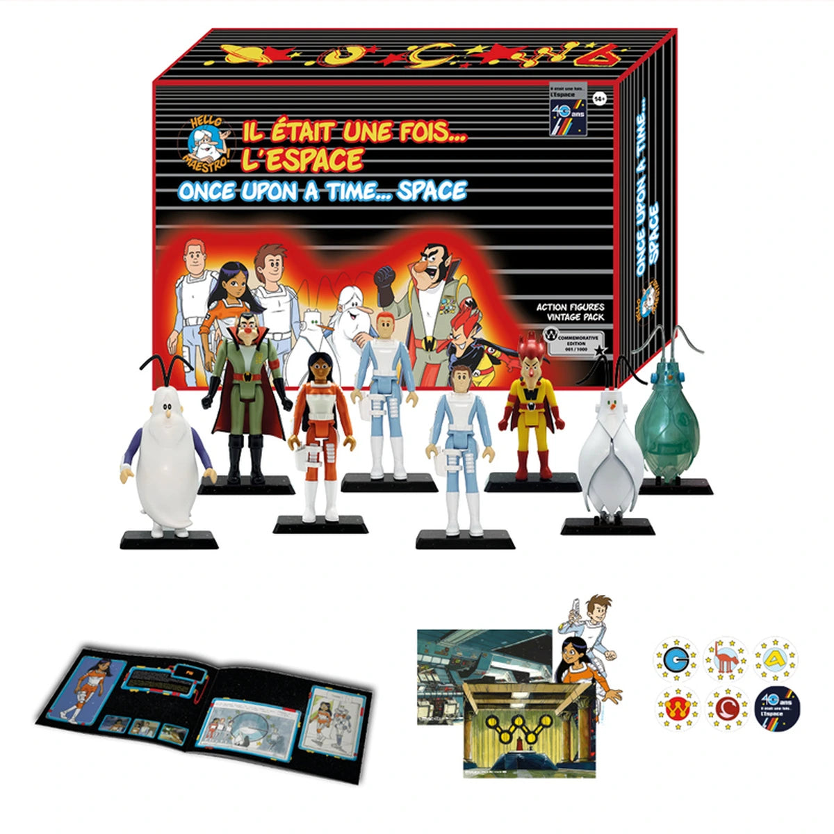 Il etait Une Fois L'Espace Coffret Collector 8 Figurines - Image 1