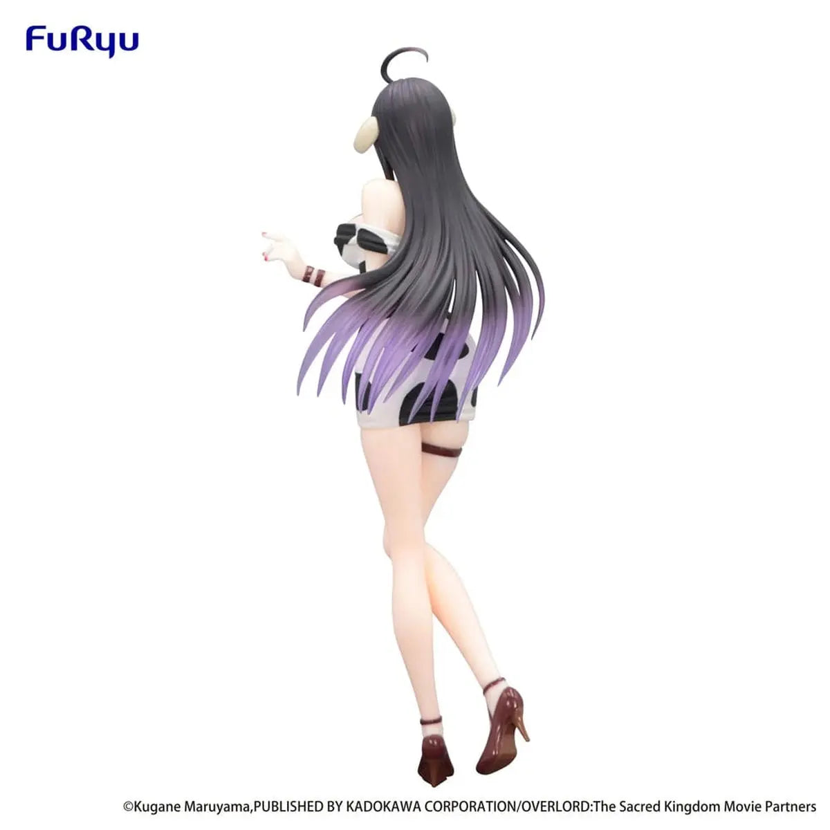Overlord statuette PVC Trio-Try-iT Albedo Mini Dress Cow Pattern Ver. 21 cm - Image 7