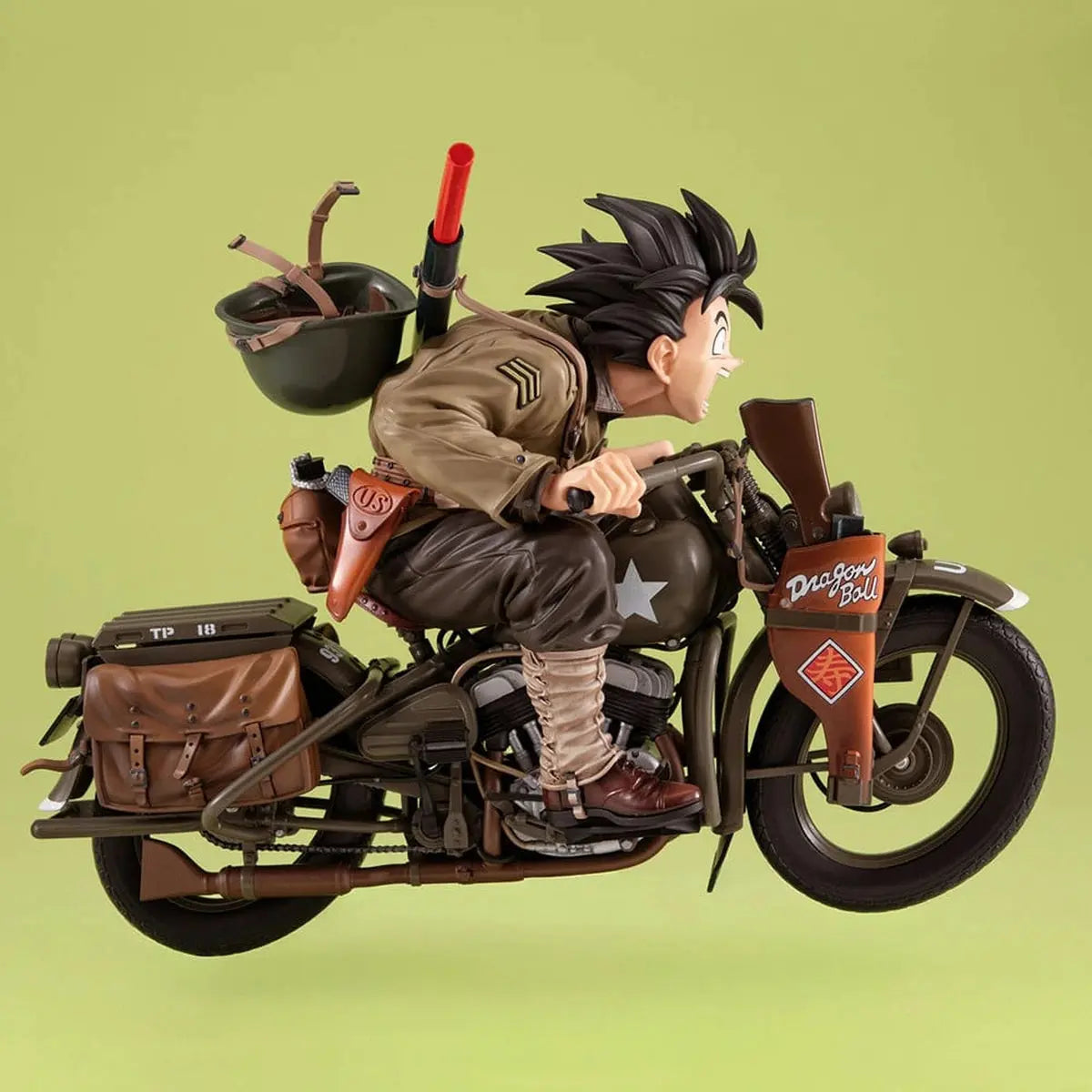 Dragonball Z 05 Desktop Real McCoy diorama PVC Son Goku & Bike 18 cm - Image 4