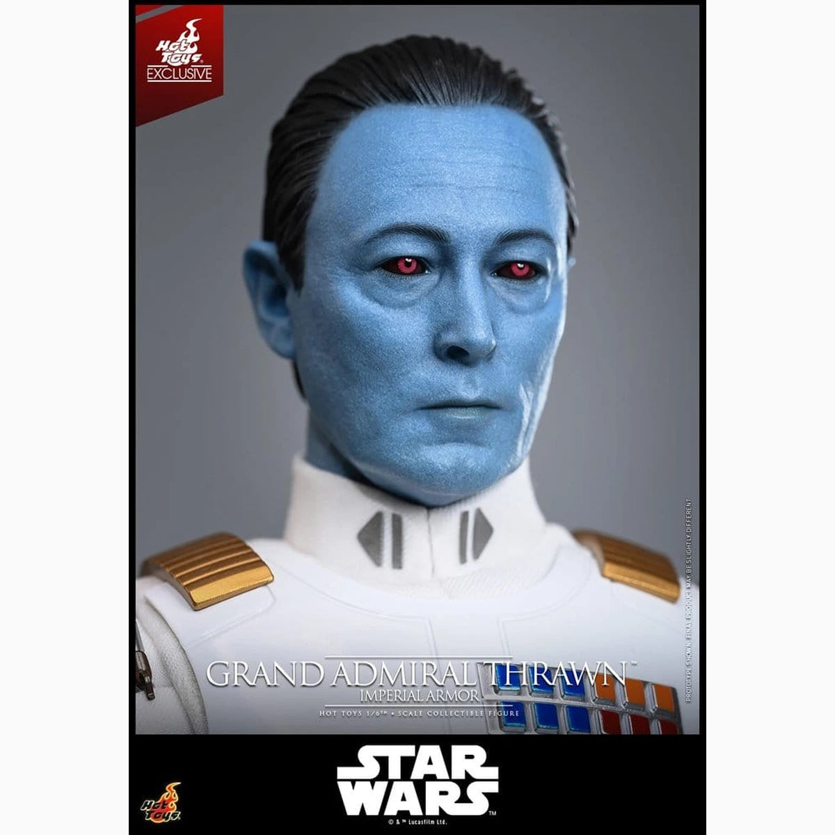 Star Wars: Rebels Television Masterpiece figurine 1/6 Grand Admiral Thrawn (Imperial Armor) Hot Toys Exclusive 32 cm - Image 6