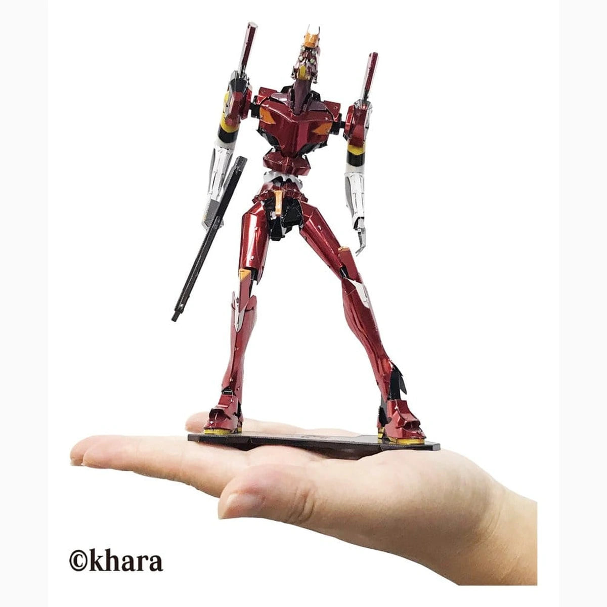Evangelion Plastic Model Kit Metallic Nano Unit 02 17 cm - Image 6