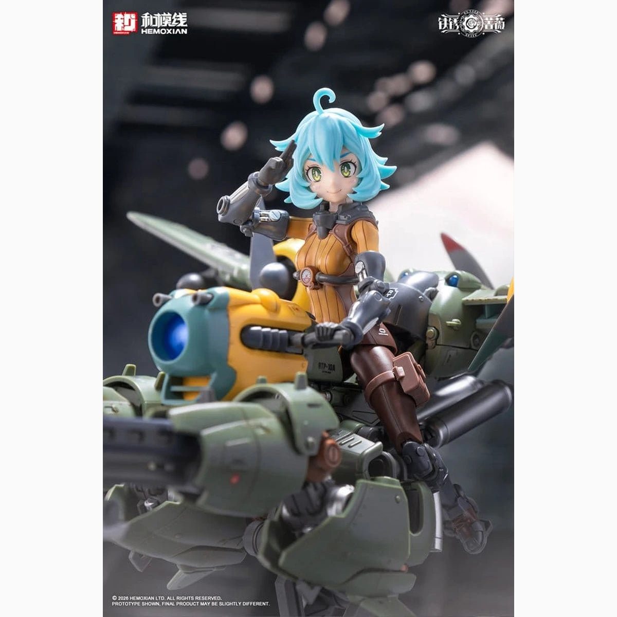 Rusted Brier Plastic Model Kit 1/12 Rhande Koskinen & RTP-10A cutting edge V-HS Tactical Fighter 20 cm - Image 7