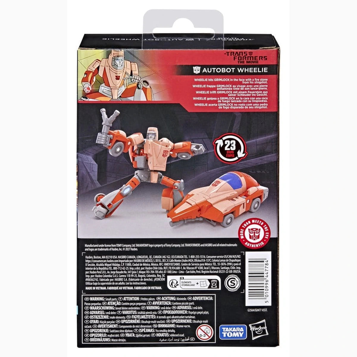 Les Transformers : le film Transformers Studio Series Deluxe Class figurine Autobot Wheelie 11 cm - Image 2
