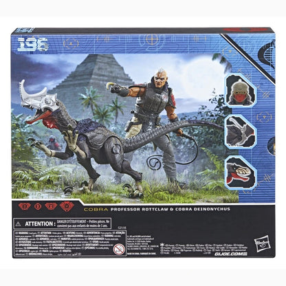 G.I. Joe Classified Series pack 2 figurines #196 Professor Rottclaw & Cobra Deinonychus 15 cm - Image 3