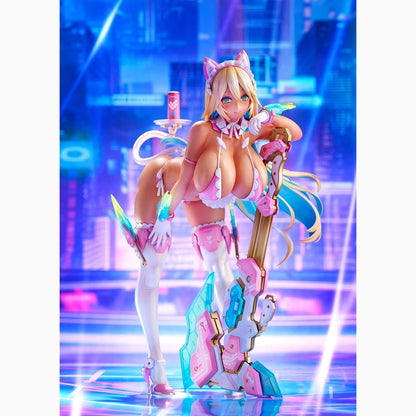 Meido-Busou figurine PVC 1/7 Ax Experimental Equipment - Ama gal camouflage Ver. 24 cm - Image 6