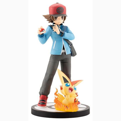 Pokémon figurine PVC 1/8 ARTFX J Hilbert with Victini 20 cm - Image 1
