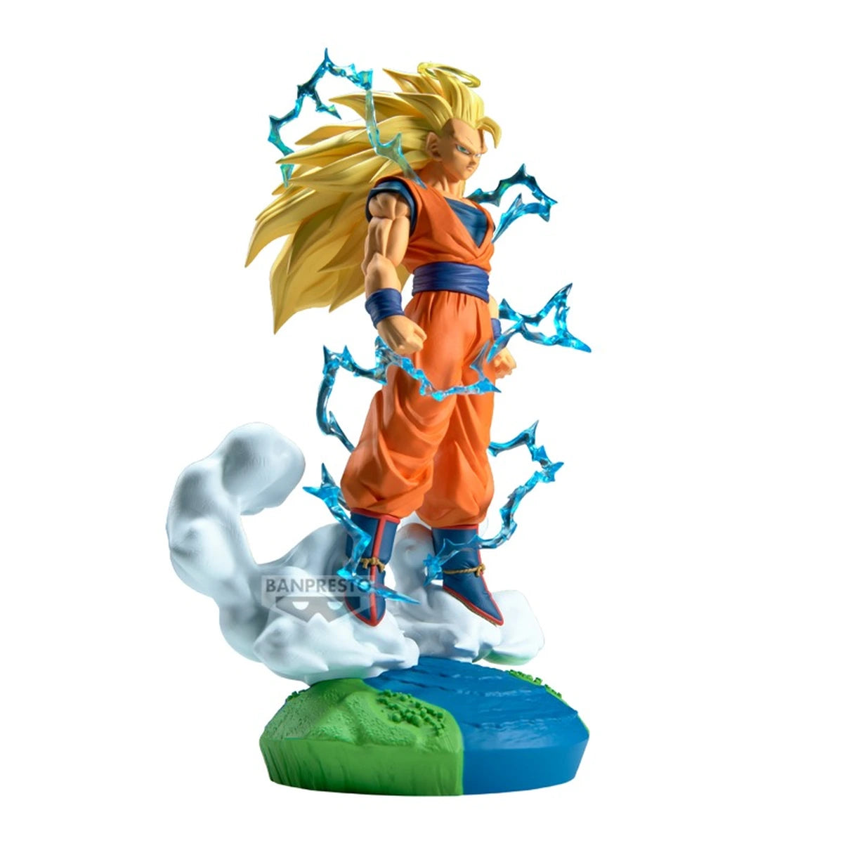 DBZ Dragon Ball Z History Box Super Saiyan 3 Son Goku 18cm W143 - Image 1
