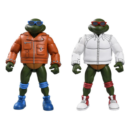 Tortues Ninja (Cartoon) figurine Punk Leo and Punk Raph 2 Pack 18 cm - Image 1