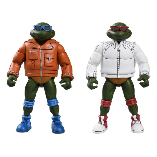 Tortues Ninja (Cartoon) figurine Punk Leo and Punk Raph 2 Pack 18 cm - Image 1
