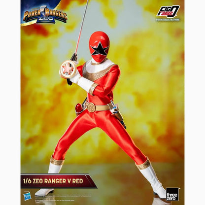 Power Rangers Zeo figurine FigZero 1/6 Ranger V Red 30 cm - Image 6