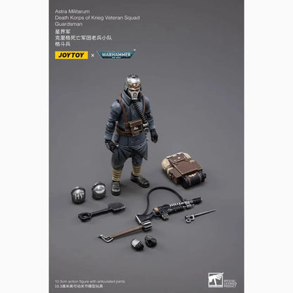 Warhammer 40k figurine 1/18 Astra MilitarumDeath Korps of Krieg Veteran Squad Guardsman 11 cm - Image 5