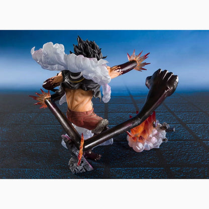 One Piece statuette PVC Figuarts ZERO Extra Battle Monkey D. Luffy Gear 4 Snake Man King Cobra 21 cm - Image 4