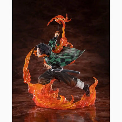 Demon Slayer: Kimetsu no Yaiba statuette PVC FiguartsZERO Kamado Tanjiro (Kyojuro Rengoku's Sword Guard Ver.) 19 cm - Image 7
