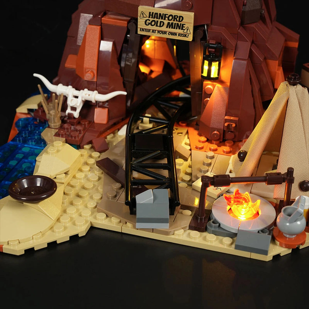 Lumibricks The Old West 14009 Old West Gold Mine - Image 3