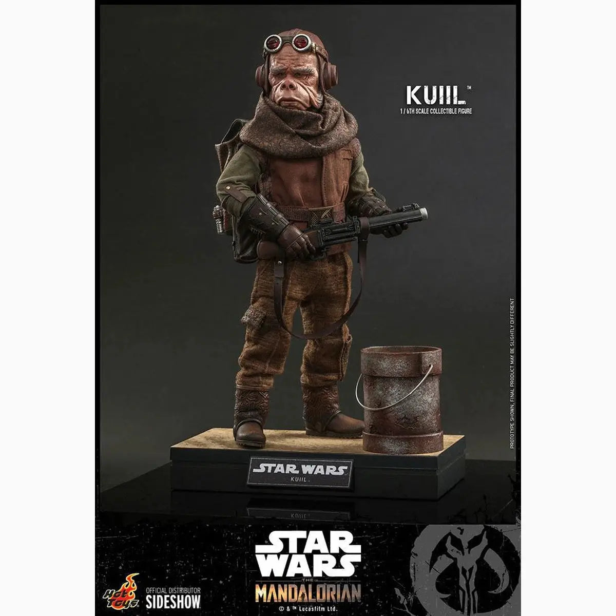 Star Wars The Mandalorian figurine 1/6 Kuiil 25 cm - Image 5