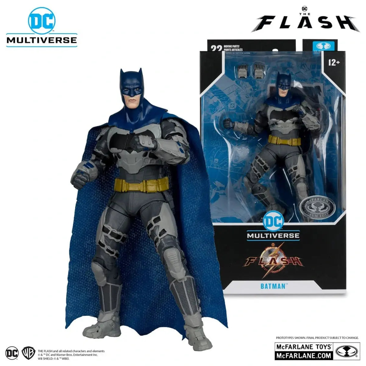 The Flash DC Multiverse figurine Batman (Platinum Edition) 18 cm - Image 5