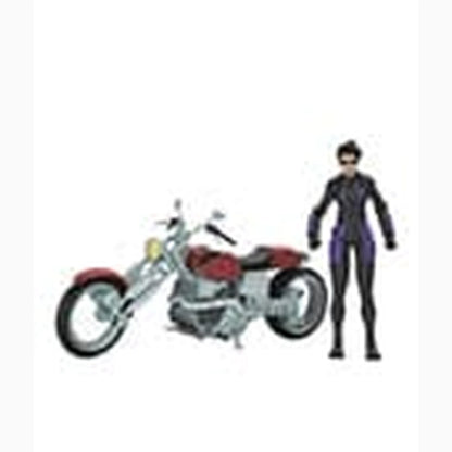 Tortues Ninja (The Last Ronin The Lost Years) figurine Casey Marie with Last Ronin Motorcycle 18 cm - Image 2