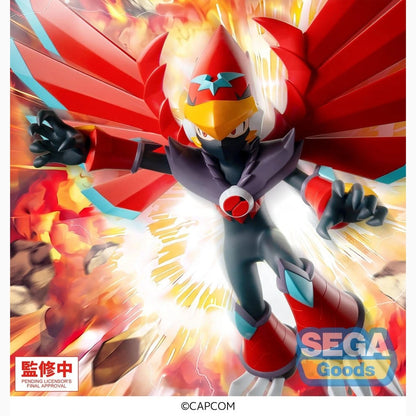 Mega Man Battle Network figurine PVC Luminasta Mega Man Falzar Beast 19 cm - Image 4