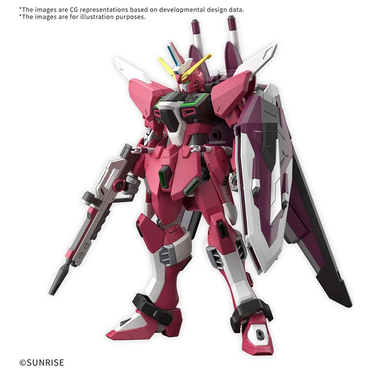 Gundam Gunpla HG 1/144 Infinite Justice Gundam & Booster Unit - Image 1