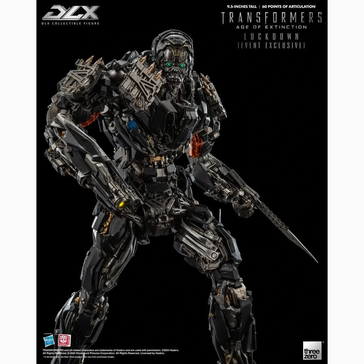 Transformers: Age of Extinction figurine 1/6 DLX Lockdown 24 cm heo Exclusive - Image 4