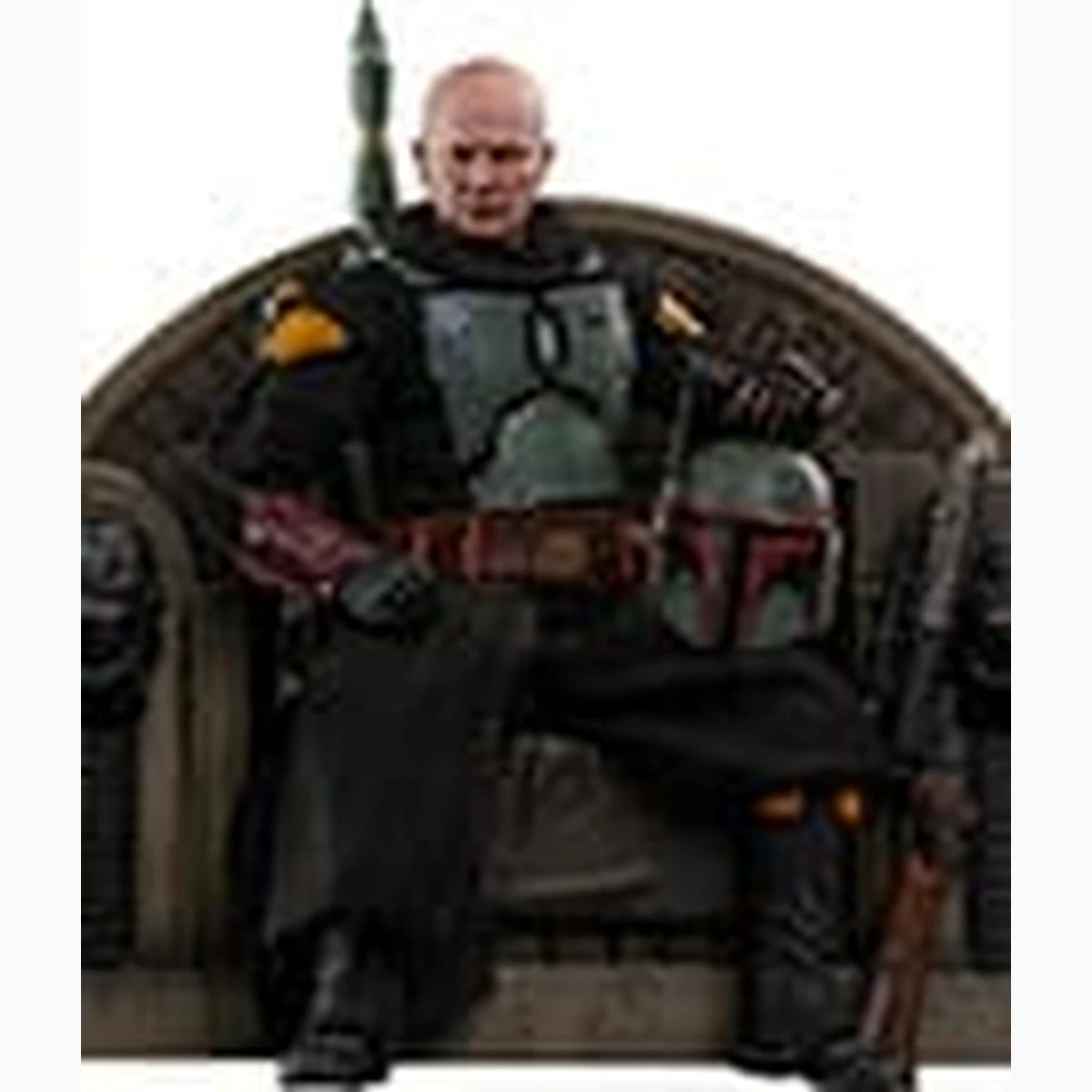 Star Wars: The Mandalorian figurine 1/6 Boba Fett Repaint Armor and Throne Special Edition 30 cm - Image 2