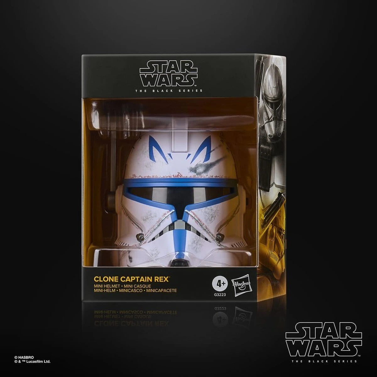 Star Wars: The Clone Wars Black Series mini casque Clone Captain Rex 15 cm - Image 2