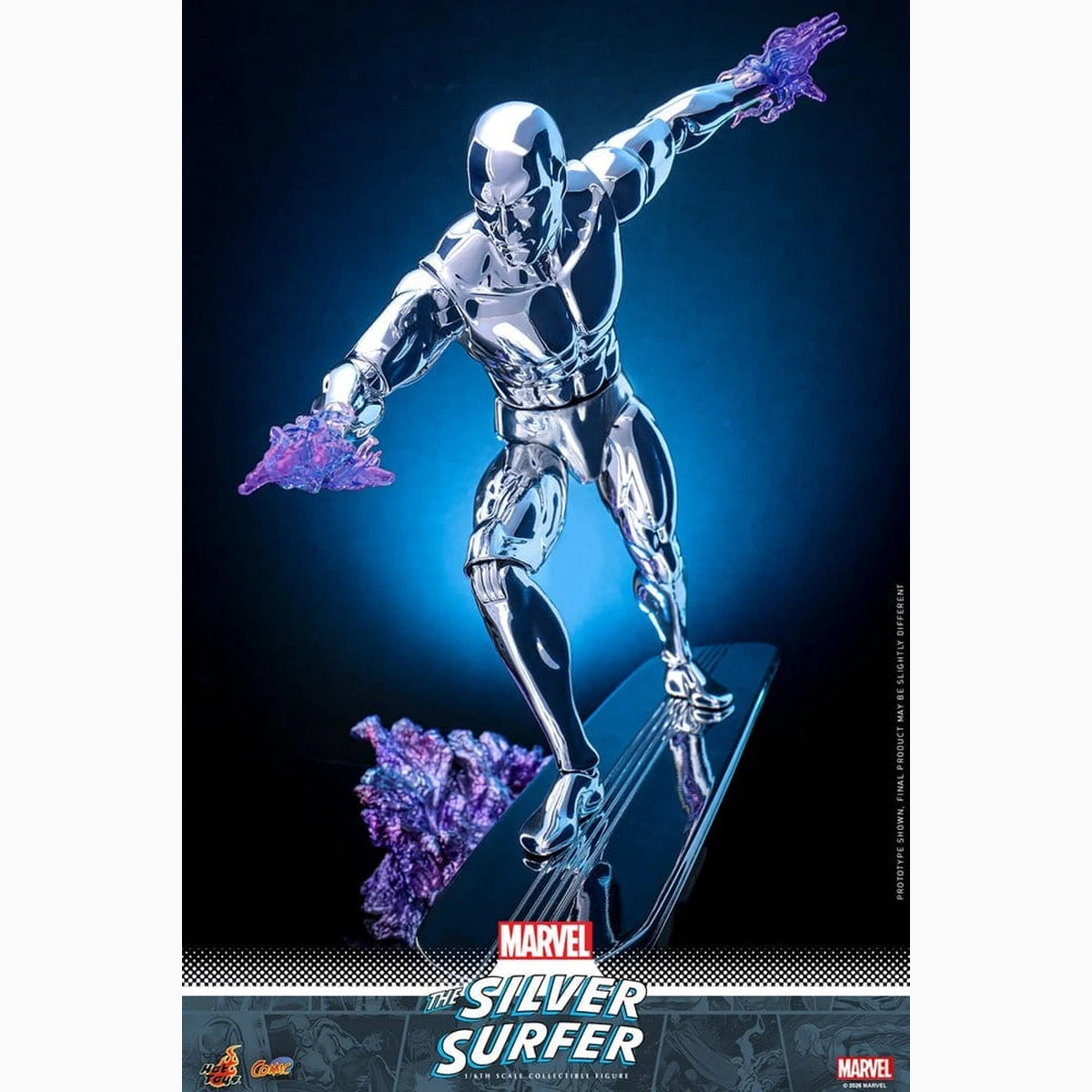 Marvel figurine 1/6 Silver Surfer 32 cm - Image 5