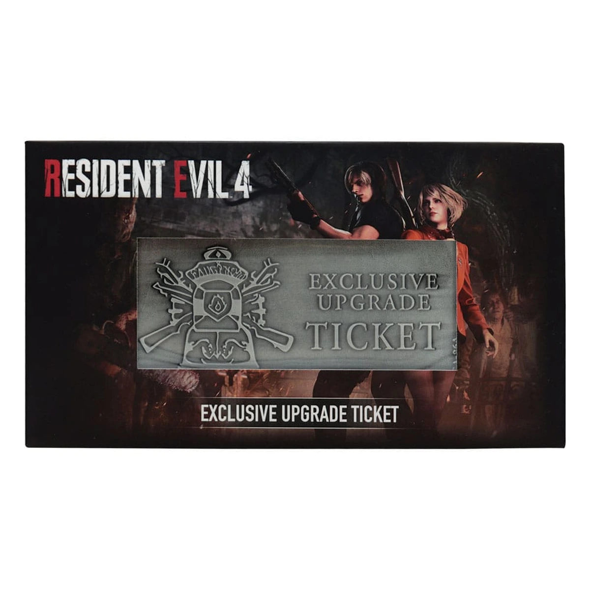 Resident Evil 4 réplique 1/1 Metal Exclusive Upgrade Ticket - Image 6