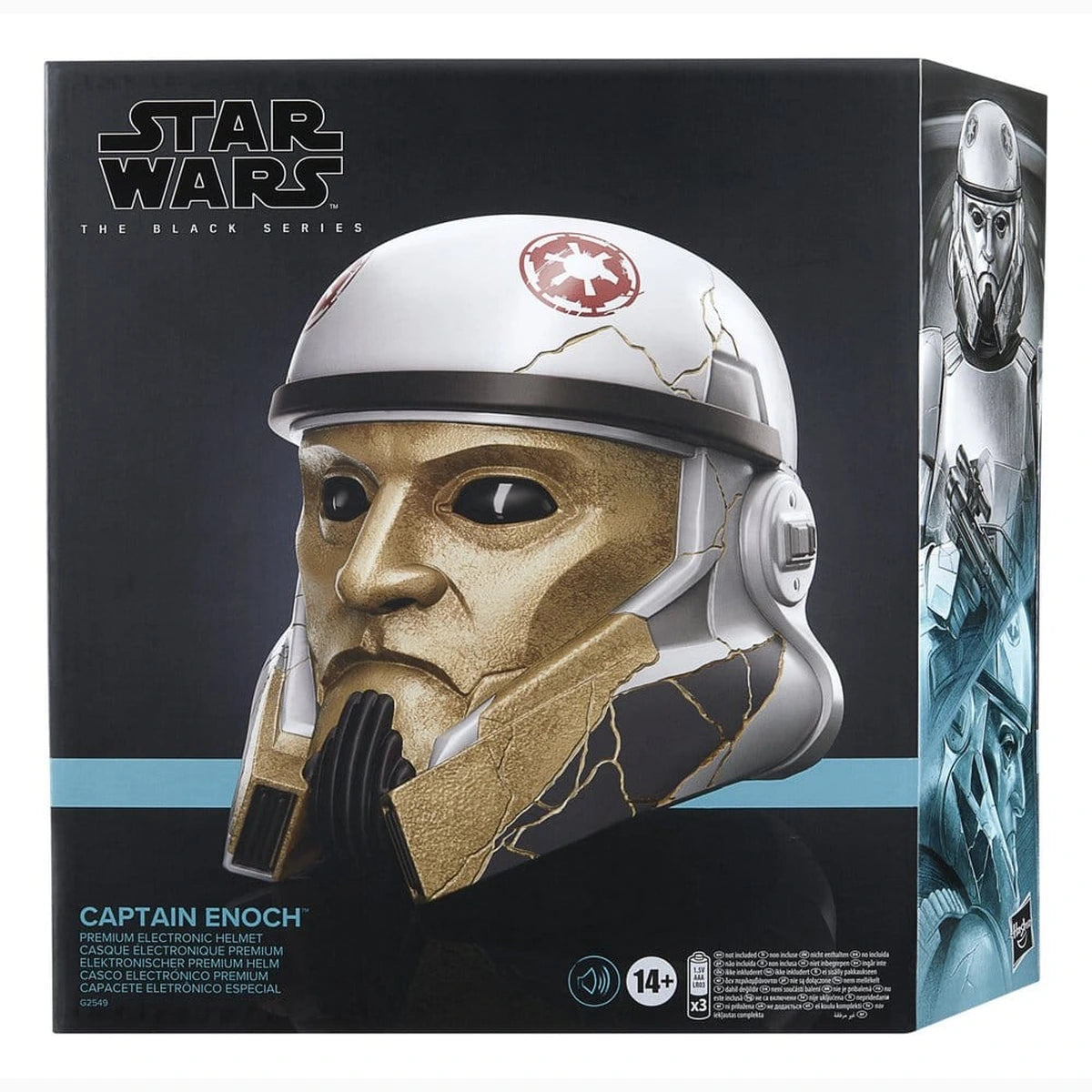 Star Wars: Ahsoka Black Series casque électronique Captain Enoch - Image 3
