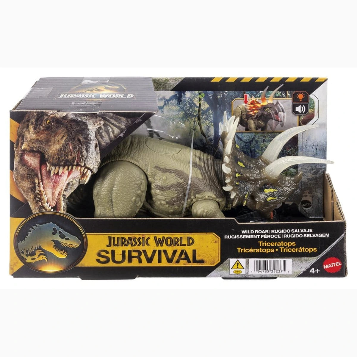 Jurassic World: Survival figurine Wild Roar Triceratops 31 cm - Image 2