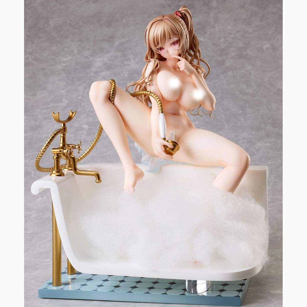 Original Character figurine PVC Girl in the Bath Illustration by Ponzu 26 cm - Image 3
