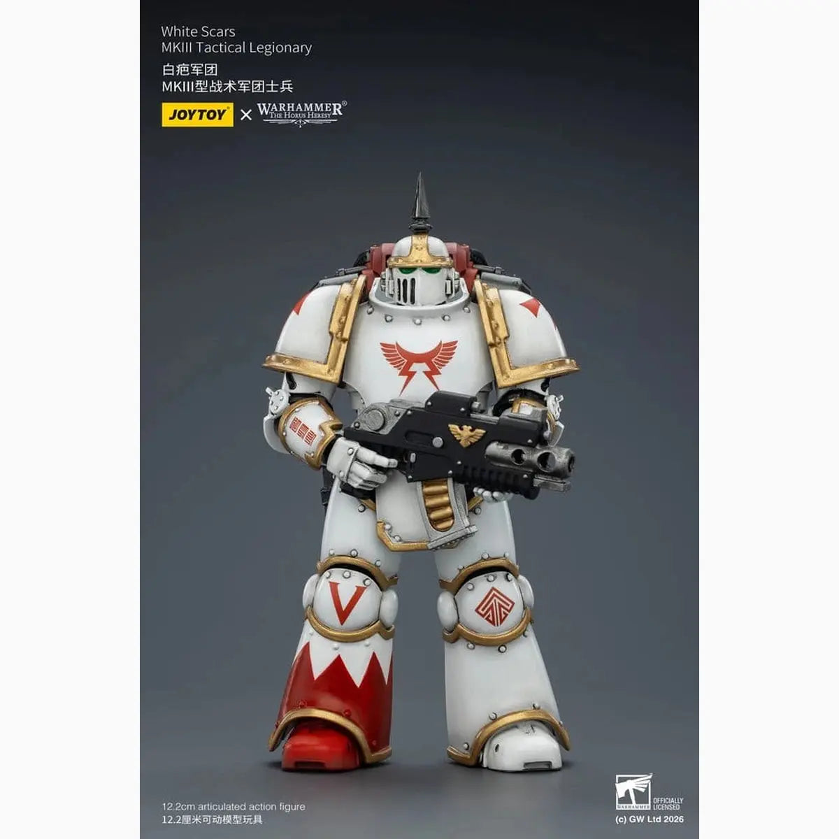 Warhammer The Horus Heresy figurine White Scars MKIll Tactical Legionary 12 cm - Image 5