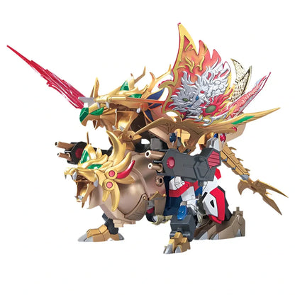 Gundam Gunpla SD BB167 Kijin Daisyougun Siryuhou Kirahagane Gokusai Ver - Image 3