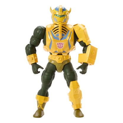 Masters of the Universe x Transformers figurine Bumblebee Armor Man-At-Arms heo European Exclusive 14 cm - Image 3